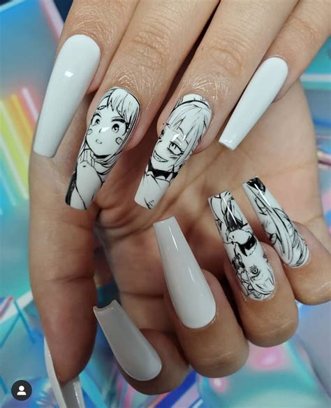 uñas anime